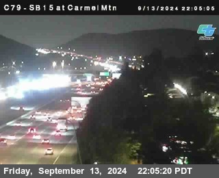 NB 15 at Carmel Mountain Rd.