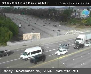 NB 15 at Carmel Mountain Rd.