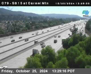 NB 15 at Carmel Mountain Rd.