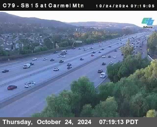 NB 15 at Carmel Mountain Rd.