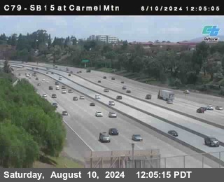 NB 15 at Carmel Mountain Rd.