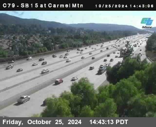 NB 15 at Carmel Mountain Rd.