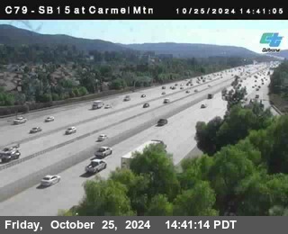 NB 15 at Carmel Mountain Rd.