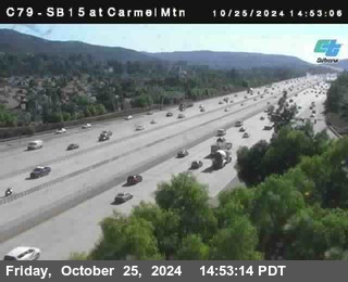 NB 15 at Carmel Mountain Rd.