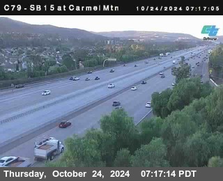 NB 15 at Carmel Mountain Rd.