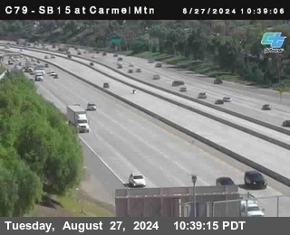 NB 15 at Carmel Mountain Rd.