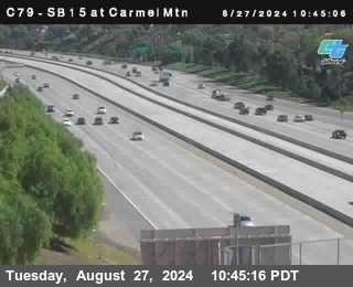 NB 15 at Carmel Mountain Rd.