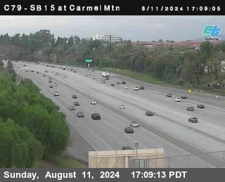 NB 15 at Carmel Mountain Rd.