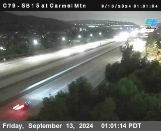 NB 15 at Carmel Mountain Rd.