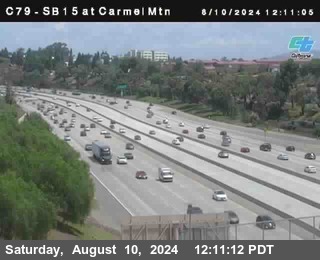 NB 15 at Carmel Mountain Rd.