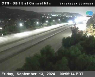 NB 15 at Carmel Mountain Rd.