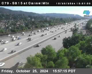 NB 15 at Carmel Mountain Rd.