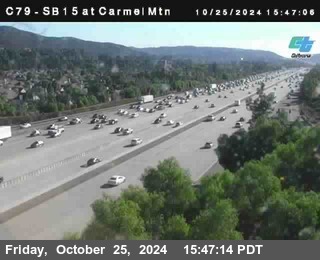 NB 15 at Carmel Mountain Rd.