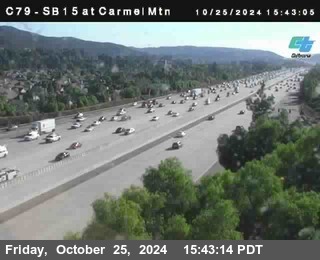 NB 15 at Carmel Mountain Rd.