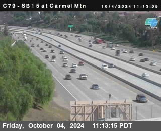 NB 15 at Carmel Mountain Rd.