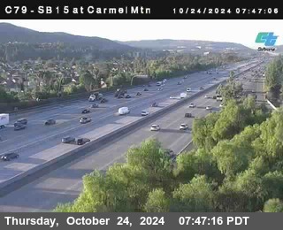 NB 15 at Carmel Mountain Rd.