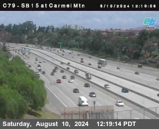 NB 15 at Carmel Mountain Rd.