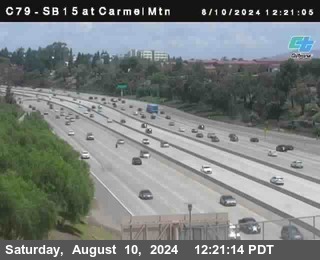 NB 15 at Carmel Mountain Rd.