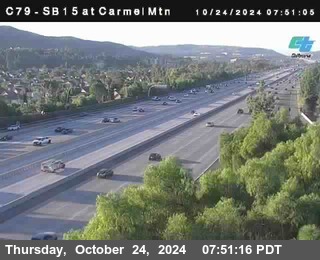 NB 15 at Carmel Mountain Rd.