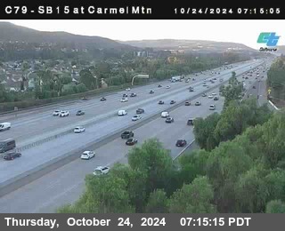 NB 15 at Carmel Mountain Rd.