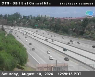 NB 15 at Carmel Mountain Rd.