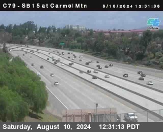 NB 15 at Carmel Mountain Rd.