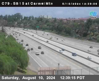 NB 15 at Carmel Mountain Rd.