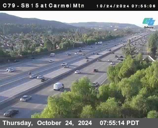 NB 15 at Carmel Mountain Rd.