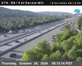 NB 15 at Carmel Mountain Rd.