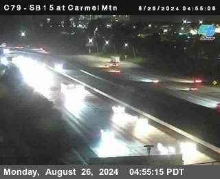 NB 15 at Carmel Mountain Rd.