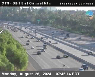 NB 15 at Carmel Mountain Rd.