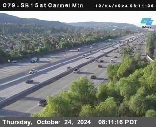 NB 15 at Carmel Mountain Rd.