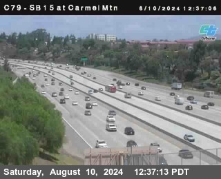 NB 15 at Carmel Mountain Rd.