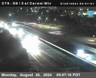 NB 15 at Carmel Mountain Rd.