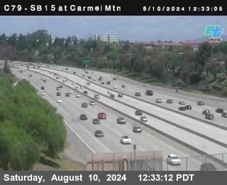 NB 15 at Carmel Mountain Rd.