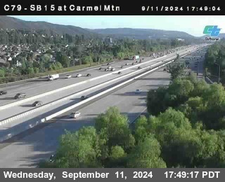 NB 15 at Carmel Mountain Rd.