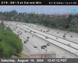 NB 15 at Carmel Mountain Rd.