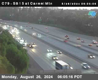 NB 15 at Carmel Mountain Rd.