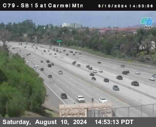 NB 15 at Carmel Mountain Rd.