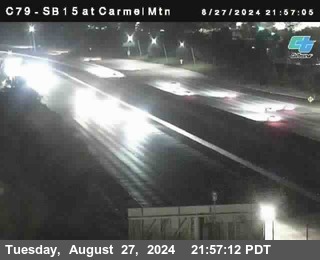 NB 15 at Carmel Mountain Rd.