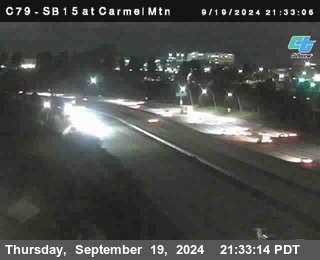 NB 15 at Carmel Mountain Rd.