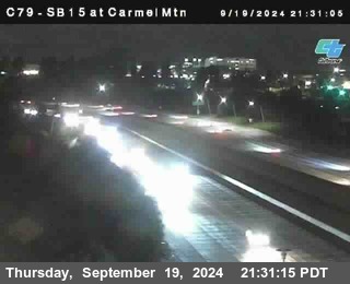 NB 15 at Carmel Mountain Rd.