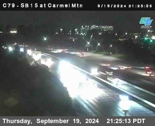 NB 15 at Carmel Mountain Rd.