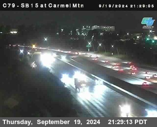 NB 15 at Carmel Mountain Rd.