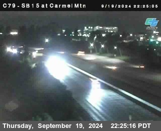 NB 15 at Carmel Mountain Rd.