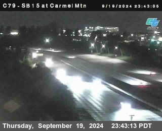 NB 15 at Carmel Mountain Rd.