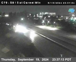 NB 15 at Carmel Mountain Rd.