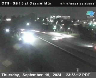 NB 15 at Carmel Mountain Rd.