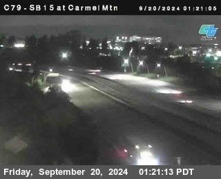 NB 15 at Carmel Mountain Rd.