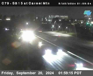 NB 15 at Carmel Mountain Rd.